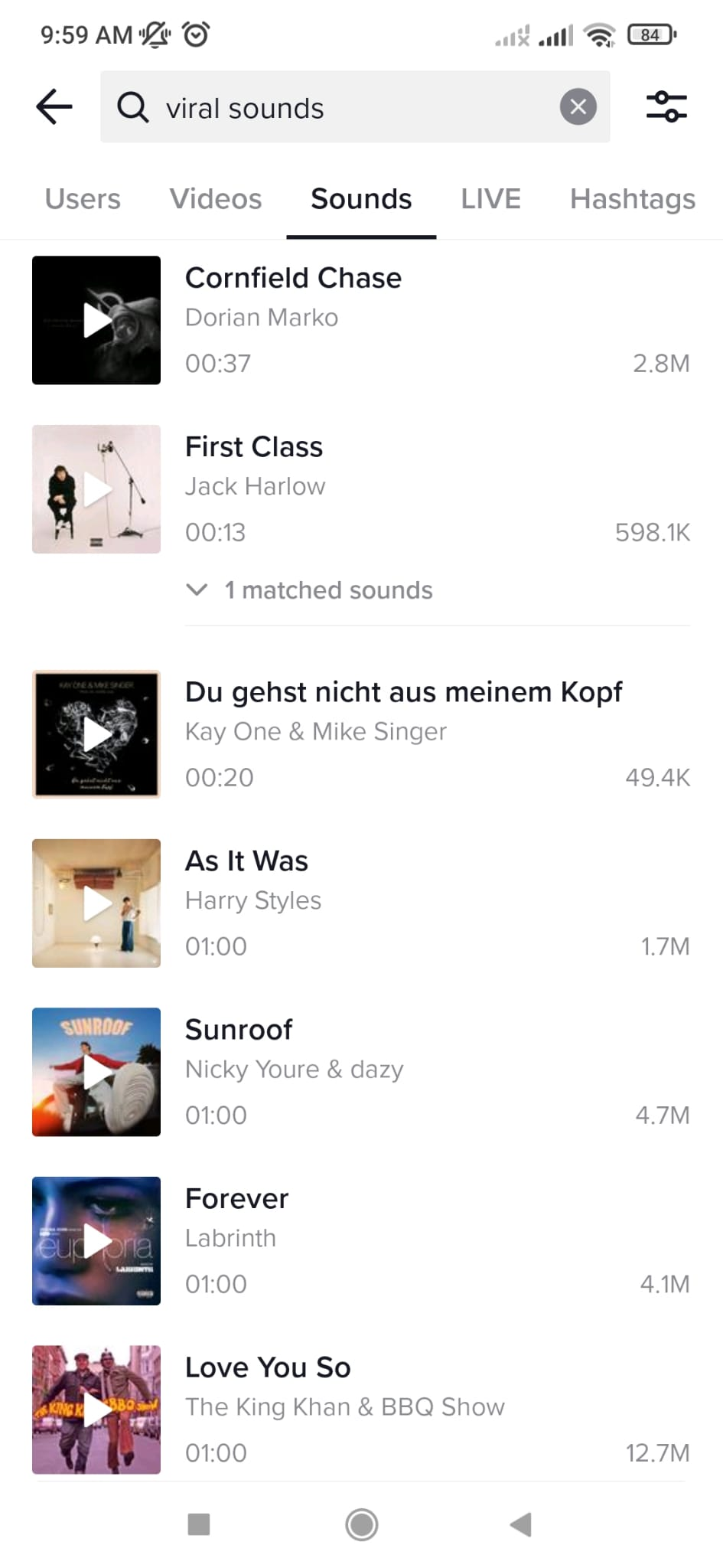 如何在 TikTok 上找到热门声音