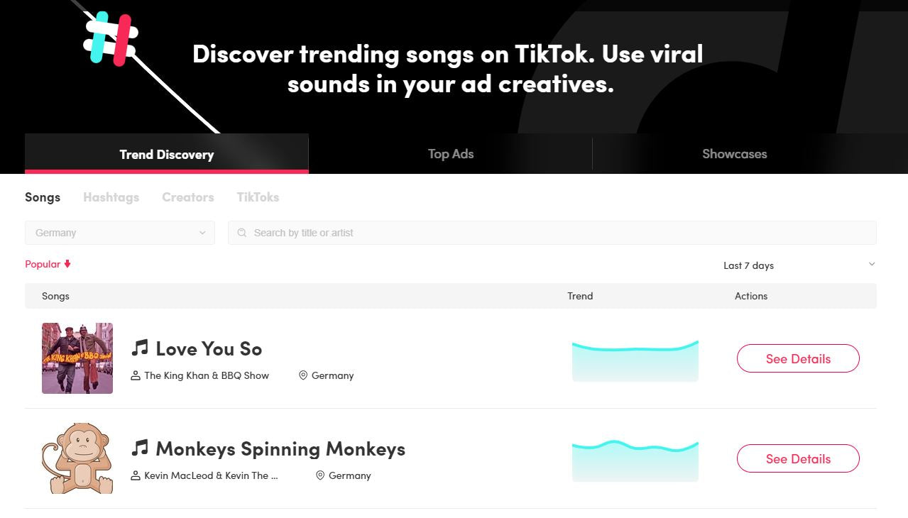 如何在 TikTok 上找到热门声音